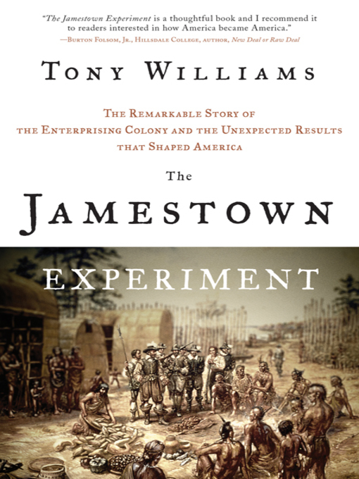 Title details for The Jamestown Experiment by Tony Williams - Wait list